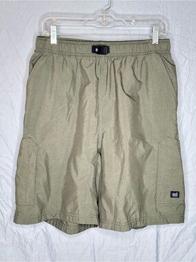 Nike ACG Cargo Shorts Olive Green Nylon Utility Hiking Men’s XL